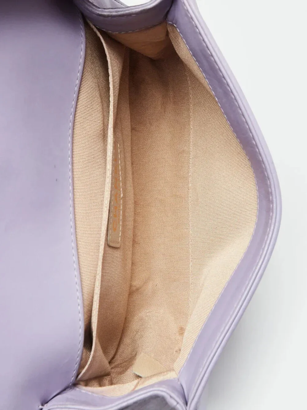 Chanel Purple Woven Lambskin Leather #235312C28B